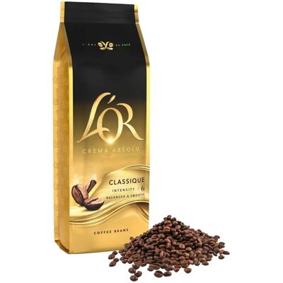 L'OR Crema Absolu Classique Coffee Beans - Intensity 6 L'OR Crema Absolu Classique Coffee Beans - Intensity 6