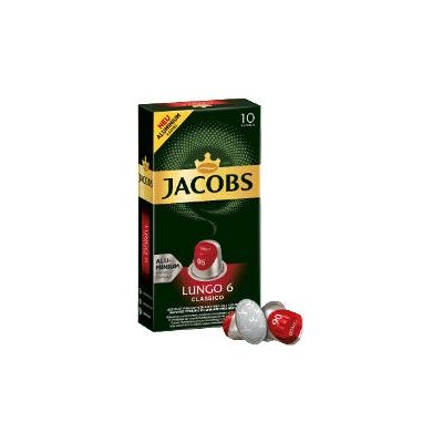 Jacobs Lungo 6 Classico - Capsules (10 pcs) - Publicité Jacobs Lungo 6 Classico - Capsules (10 pcs) - Publicité