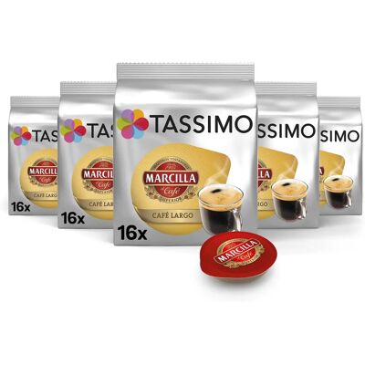 Tassimo Marcilla Cafe Largo - Coffee Discs Tassimo Marcilla Cafe Largo - Coffee Discs