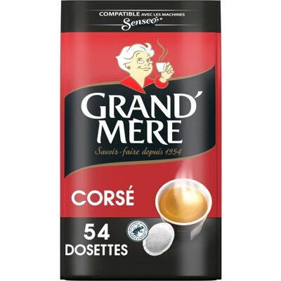 Capsules de Café Grand Mère Corsé - 54 Pièces - Publicité Capsules de Café Grand Mère Corsé - 54 Pièces - Publicité