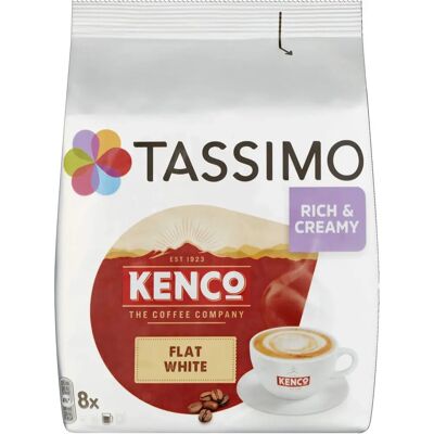 Tassimo Kenco Flat White Coffee Pods - Coffee Pods Tassimo Kenco Flat White Coffee Pods - Coffee Pods