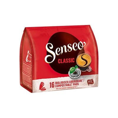 Senseo Classico Kaffeepads - 16 Stück Senseo Classico Kaffeepads - 16 Stück