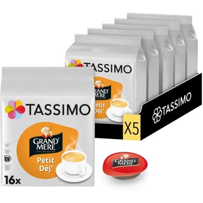 Grand Mère Petit Dejeuner - Capsules de café pour Tassimo - Publicité Grand Mère Petit Dejeuner - Capsules de café pour Tassimo - Publicité
