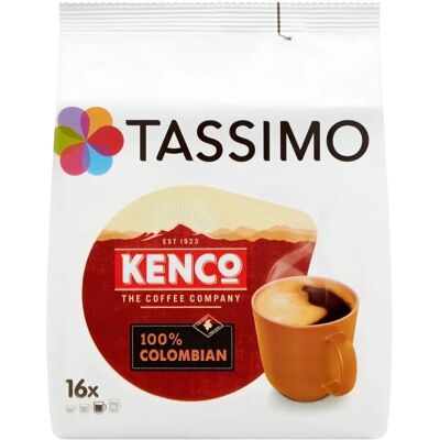 Kenco 100% Colombien - 16 capsules pour Tassimo - Publicité Kenco 100% Colombien - 16 capsules pour Tassimo - Publicité