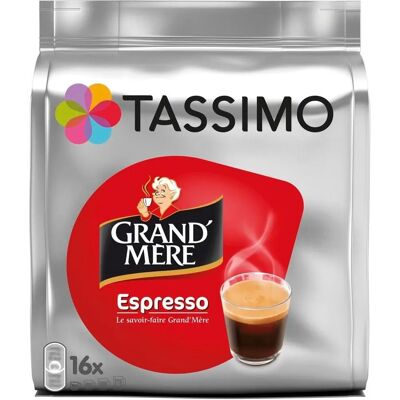 Grand Mère Espresso - 16 capsules - Publicité Grand Mère Espresso - 16 capsules - Publicité