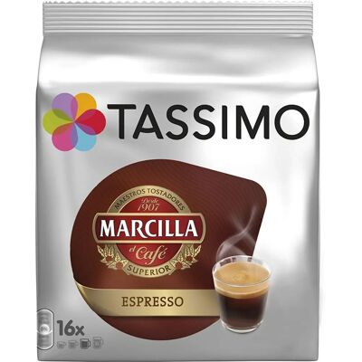 Capsules de Café Espresso Marcilla - 16 unités - Publicité Capsules de Café Espresso Marcilla - 16 unités - Publicité