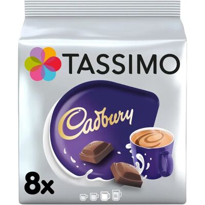Chocolat Chaud Cadbury - 8 Capsules - Publicité Chocolat Chaud Cadbury - 8 Capsules - Publicité