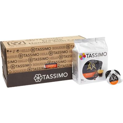 Capsules de Café L'OR Espresso - Pack de 5, 80 capsules - Publicité Capsules de Café L'OR Espresso - Pack de 5, 80 capsules - Publicité