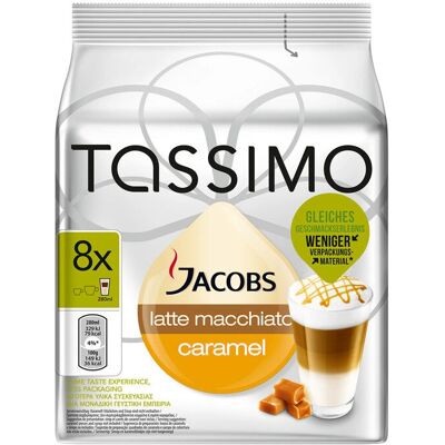 Jacobs Latte Macchiato Caramel - Capsules - Publicité Jacobs Latte Macchiato Caramel - Capsules - Publicité