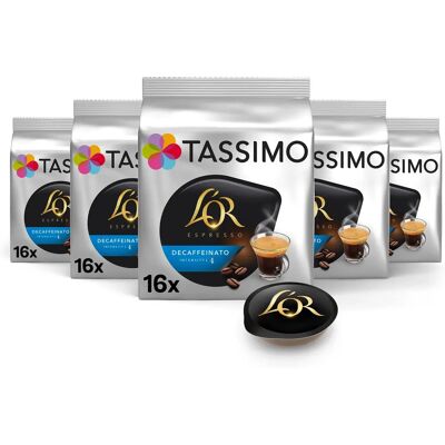 Tassimo L'or Espresso Decaffeinato (x16) Tassimo L'or Espresso Decaffeinato (x16)