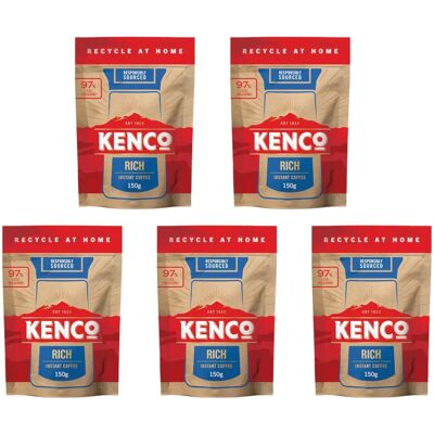 Kenco - Rich Instant Coffee Refill 150G x5 - 750 g total - Instant Coffee Kenco - Rich Instant Coffee Refill 150G x5 - 750 g total - Instant Coffee