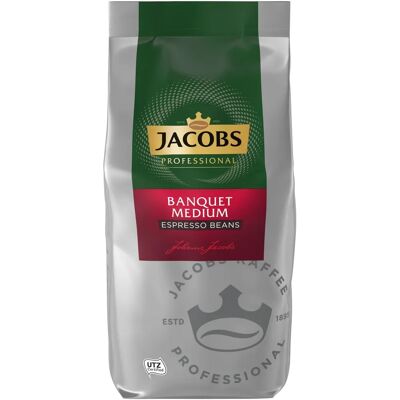 JACOBS BANQUET Medium Espresso Kaffeebohnen 1,0 kg - Kaffee Bohnen JACOBS BANQUET Medium Espresso Kaffeebohnen 1,0 kg - Kaffee Bohnen