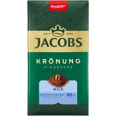 JACOBS Krönung MILD Café Arabica - Café - Publicité JACOBS Krönung MILD Café Arabica - Café - Publicité