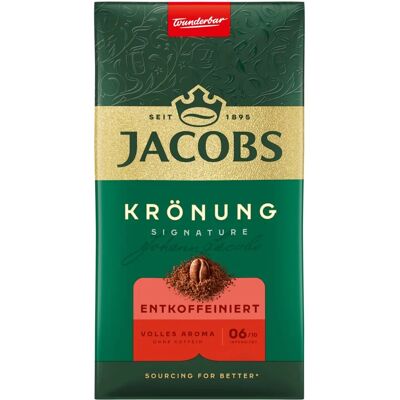Jacobs Krönung Entkoffeiniert - Kaffee Jacobs Krönung Entkoffeiniert - Kaffee