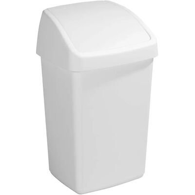 Sunware Cestino Bianco 25L con Coperchio Basculante - Cestino Sunware Cestino Bianco 25L con Coperchio Basculante - Cestino