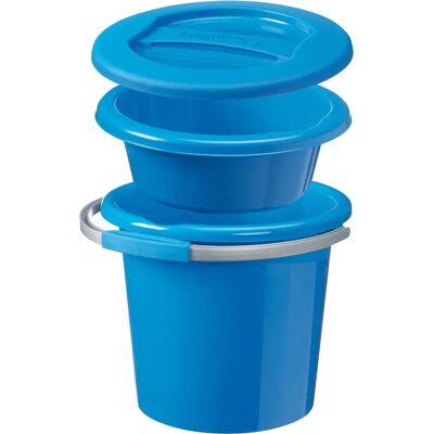Sunware - Water-Line - 12L - Blauw - Emmer-set Sunware - Water-Line - 12L - Blauw - Emmer-set