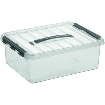Boîte de rangement Sunware - 12L, Transparente, 40x30cm - Publicité Boîte de rangement Sunware - 12L, Transparente, 40x30cm - Publicité