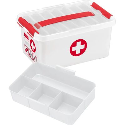 Sunware 8711112792197 Boîte de rangement - Rectangulaire Rouge, Blanc - Publicité Sunware 8711112792197 Boîte de rangement - Rectangulaire Rouge, Blanc - Publicité