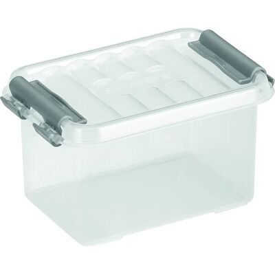 Helit Q-line Aufbewahrungsbox - 12x6.5x8cm, 0,40L Helit Q-line Aufbewahrungsbox - 12x6.5x8cm, 0,40L