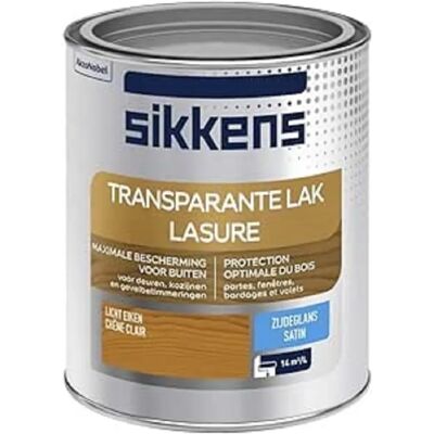 Sikkens Transparante Buitenlak Licht Eiken - 0,75L Sikkens Transparante Buitenlak Licht Eiken - 0,75L