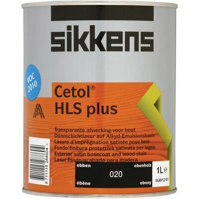 Sikkens Ebony Woodstain - Translucent, UV-Resistant - Woodstain Sikkens Ebony Woodstain - Translucent, UV-Resistant - Woodstain