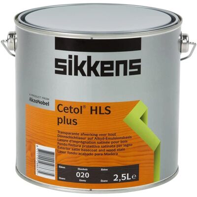 Sikkens Cetol HLS Plus Ebony - 2.5L Wood Finish Sikkens Cetol HLS Plus Ebony - 2.5L Wood Finish