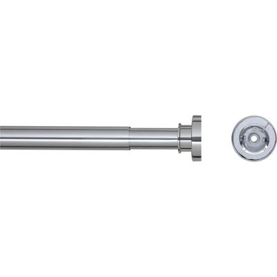 Sealskin Chrome Shower Curtain Rod - Extendable, No Drilling Sealskin Chrome Shower Curtain Rod - Extendable, No Drilling