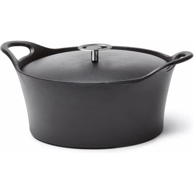 Cuisinox Cocotte en fonte émaillée - 24cm, 3,4L - Publicité Cuisinox Cocotte en fonte émaillée - 24cm, 3,4L - Publicité