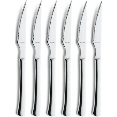 Amefa - Grillknivsett Chuletero - 6 stk - Rustfritt stål Amefa - Grillknivsett Chuletero - 6 stk - Rustfritt stål