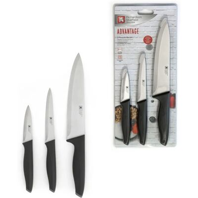Richardson Sheffield Advantage 3-delt knivsett - Kjøkkenverktøy Richardson Sheffield Advantage 3-delt knivsett - Kjøkkenverktøy