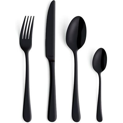 Amefa Austin 1410 24-teiliges Besteckset Schwarz - Besteckset Amefa Austin 1410 24-teiliges Besteckset Schwarz - Besteckset