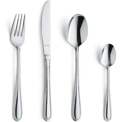 Set di Posate Amefa Pearl in Acciaio Inox 24 Pezzi Set di Posate Amefa Pearl in Acciaio Inox 24 Pezzi