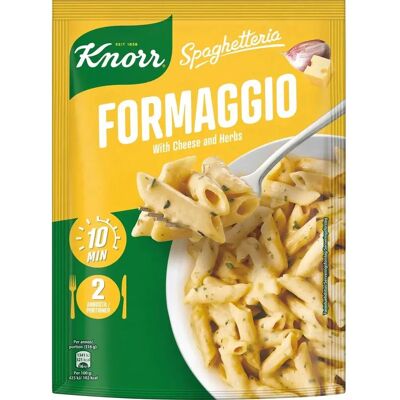 Knorr - Spaghetteria Formaggio - 2 annoksia - Pasta-ateria Knorr - Spaghetteria Formaggio - 2 annoksia - Pasta-ateria