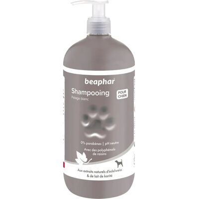 Shampooing Chien Beaphar - Pelage Blanc - 750ml - Publicité Shampooing Chien Beaphar - Pelage Blanc - 750ml - Publicité