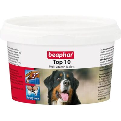 Beaphar Beaphar Chien Top 10 Multivitamines - Publicité Beaphar Beaphar Chien Top 10 Multivitamines - Publicité