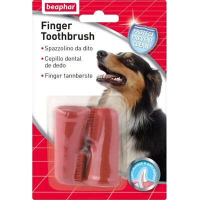 Beaphar Hondenvingertandborstel - Mondhygiëne Beaphar Hondenvingertandborstel - Mondhygiëne