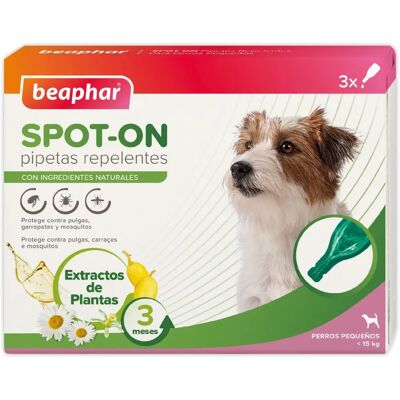 Beaphar Pipetas antiparasitarias para perros pequeños - Protección contra insectos Beaphar Pipetas antiparasitarias para perros pequeños - Protección contra insectos