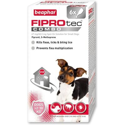 Beaphar FIPROtec COMBO for Small Dogs 2–10kg - Flea & Tick Treatment Beaphar FIPROtec COMBO for Small Dogs 2–10kg - Flea & Tick Treatment
