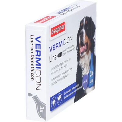 Beaphar Line-on Grote Hond Ontworming - Huisdier Ontworming Beaphar Line-on Grote Hond Ontworming - Huisdier Ontworming