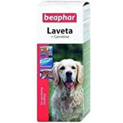 Beaphar Laveta avec Carnitine pour chiens 50 ml - Complément alimentaire chien Beaphar Laveta avec Carnitine pour chiens 50 ml - Complément alimentaire chien