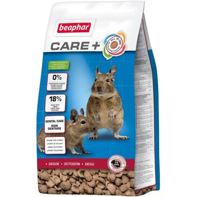 Beaphar Care+ Degu - Nourriture complète pour petits animaux - Publicité Beaphar Care+ Degu - Nourriture complète pour petits animaux - Publicité