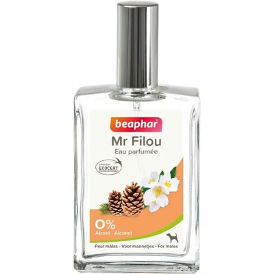 Parfum pour chien Beaphar - Mr Filou parfum bois de santal et jasmin - 50ml - Publicité Parfum pour chien Beaphar - Mr Filou parfum bois de santal et jasmin - 50ml - Publicité