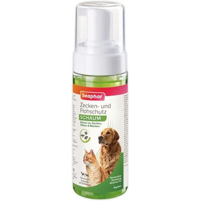 Beaphar Zeckenschutz und Flohschutz Schaum für Hunde und Katzen - Floh- & Zeckenspray Beaphar Zeckenschutz und Flohschutz Schaum für Hunde und Katzen - Floh- & Zeckenspray