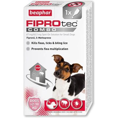 Beaphar Beaphar Fiprotec Combo Small Dog - Pet Medication Beaphar Beaphar Fiprotec Combo Small Dog - Pet Medication