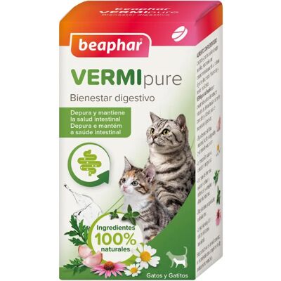 Beaphar VERMIpure Természetes belső féreghajtó macskáknak Beaphar VERMIpure Természetes belső féreghajtó macskáknak