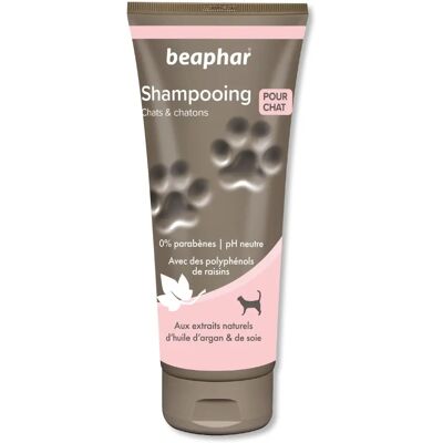 Shampoing Beaphar pour Chats et Chatons - 200ml - Doux, Nourrissant, Soyeux Shampoing Beaphar pour Chats et Chatons - 200ml - Doux, Nourrissant, Soyeux