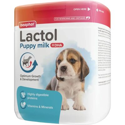 Beaphar Lactol Puppy Milk - Powder for Puppies - 500g Beaphar Lactol Puppy Milk - Powder for Puppies - 500g