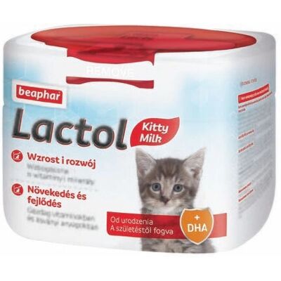 Lait en Poudre pour Chatons Beaphar LACTOL - 250g, Haute Protéine - Publicité Lait en Poudre pour Chatons Beaphar LACTOL - 250g, Haute Protéine - Publicité