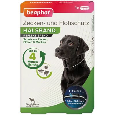 Zielony odblaskowy obroża dla psa - Kleszcze, pchły i komary - 65cm Zielony odblaskowy obroża dla psa - Kleszcze, pchły i komary - 65cm
