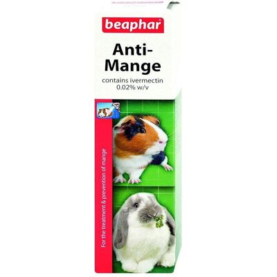 Beaphar Anti Mange Spray - Rabbits and Guinea Pigs - Pet Care Spray Beaphar Anti Mange Spray - Rabbits and Guinea Pigs - Pet Care Spray